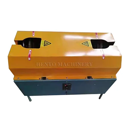 Stroj za rezanje stabljike i korijena češnjaka